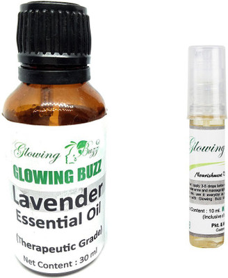 Glowing Buzz Combo of lavender essential oil and vitamin e oil(Set of 2)