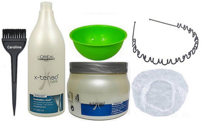 caroline Hair Brush & L'Oreal Professionel X-tenso Care Shampoo & Hair Spa With Bowl & Shower Cap(Set of 6)
caroline Hair Brush & L'Oreal Professionel X-tenso Care Shampoo & Hair Spa With Bowl & Shower Cap(Set of 6)