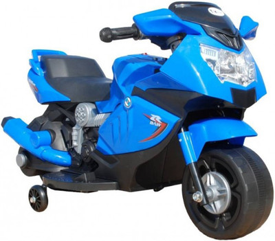 Shape n Style Lamborghini Bike Battery Operated Ride On(Blue)