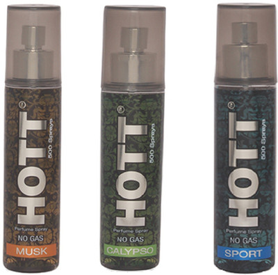 HOTT MUSK, CALYPSO & SPORT Perfume Spray for Men- (Set of 3) (60ml each) Perfume - 60 ml(For Men)
HOTT MUSK, CALYPSO & SPORT Perfume Spray for Men- (Set of 3) (60ml each) Perfume - 60 ml(For Men)