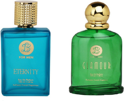 Lyla Blanc Mens ETERNITY & Womens GLAMOUR - (Set of 2 Perfume for Couple) (100ml each) Eau de Parfum - 100 ml(For Men & Women)
Lyla Blanc Mens ETERNITY & Womens GLAMOUR - (Set of 2 Perfume for Couple) (100ml each) Eau de Parfum - 100 ml(For Men & Women)