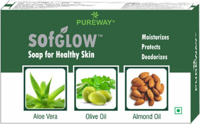 SOfGLOW Pureway Soap for Healthy Skin (Pack of 4)(100 g, Pack of 4)