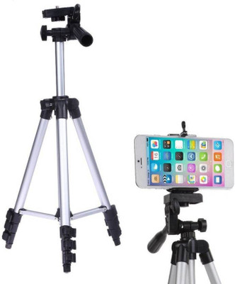 lifemusic Aluminum Light weight Camera Stand With Three-Dimensional Tripod(black\silver, Supports Up to 1500)
lifemusic Aluminum Light weight Camera Stand With Three-Dimensional Tripod(black\silver, Supports Up to 1500)