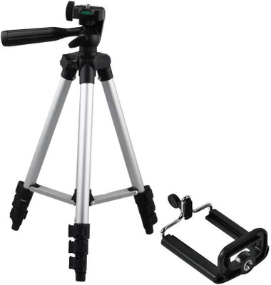 m s megaslim Tripod-3110 Portable Adjustable Aluminium High Quality Lightweight Camera Stand With Three-Dimensional Head & Quick Release Plate Tripod(Silver, Black, Supports Up to 1500 g)
m s megaslim Tripod-3110 Portable Adjustable Aluminium High Quality Lightweight Camera Stand With Three-Dimensional Head & Quick Release Plate Tripod(Silver, Black, Supports Up to 1500 g)
