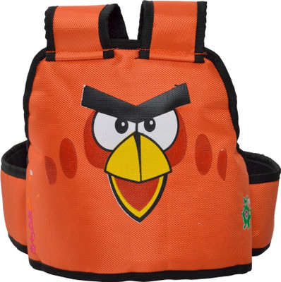 Kidsafe CuteKid'S Safety Belt / 2 Wheeler / Baby's Carriers/Car safety Travel Belt With Expandable Straps- Cute Orange Angry Bird Baby Carrier(Orange, Yellow, Front carry facing out)