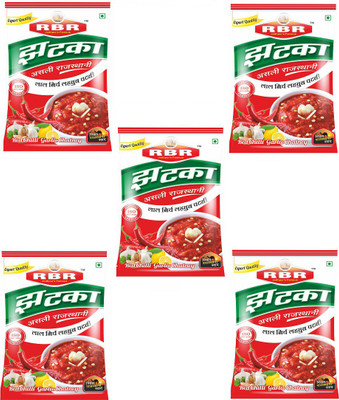 RBR Premium Rajasthani Chilli Garlic Chatney(Lehsun Mirchi) Pack of 5, (100g Each), Ready to Eat Chatney Chutney Paste(500 g)
RBR Premium Rajasthani Chilli Garlic Chatney(Lehsun Mirchi) Pack of 5, (100g Each), Ready to Eat Chatney Chutney Paste(500 g)