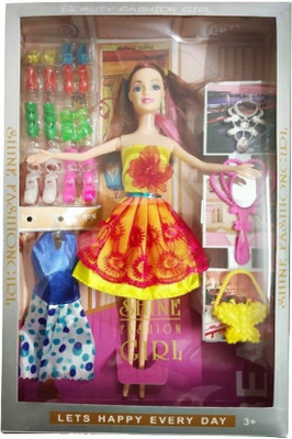 Genextonline Barbie doll with accessories and dresses (Multicolor) (Multicolor)(Multicolor)
Genextonline Barbie doll with accessories and dresses (Multicolor) (Multicolor)(Multicolor)