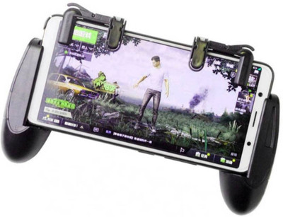 Klick N Shop Mobile Game Joystick Grip Extended Handle Game Controller Gamepad Holder For 4.7-6.4 Inch Smart Phone With Pubg Sensitive Shoot/aim Buttons L1 R1 Trigger Gaming Accessory Kit (Black, For Android, iOS) Gaming Accessory Kit(Black, For Android,
Klick N Shop Mobile Game Joystick Grip Extended Handle Game Controller Gamepad Holder For 4.7-6.4 Inch Smart Phone With Pubg Sensitive Shoot/aim Buttons L1 R1 Trigger Gaming Accessory Kit (Black, For Android, iOS) Gaming Accessory Kit(Black, For Android,