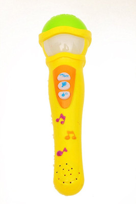 R.V ENTERPRISES YELLOW COLOR MICROPHONE with 5 music changer and clap ( Battery included )(Yellow)
R.V ENTERPRISES YELLOW COLOR MICROPHONE with 5 music changer and clap ( Battery included )(Yellow)