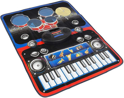 Sajani Play Mat Musical Drum with Drumsticks and Piano Set for Boys and Girls(Multicolor)
Sajani Play Mat Musical Drum with Drumsticks and Piano Set for Boys and Girls(Multicolor)