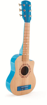 Hape Kid's Lagoon First Musical Guitar, Blue(Multicolor)