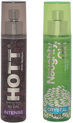 HOTT Mens INTENSE & CRYSTAL- (Set of 2 Perfume for Couple) (60ml each) Perfume - 60 ml(For Men & Women)
HOTT Mens INTENSE & CRYSTAL- (Set of 2 Perfume for Couple) (60ml each) Perfume - 60 ml(For Men & Women)