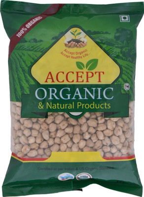 ACCEPT ORGANIC White Kabuli Chana (Whole)(1 kg)