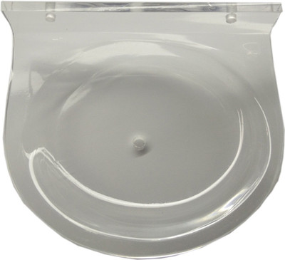 RG Bath Acrylic Single Square Soap Dish(Clear)