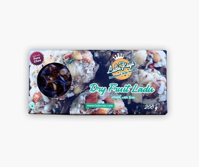 laduraja Dryfruit 200gm(200 g, Vacuum Pack)