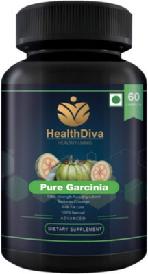HealthDiva Garcinia Cambogia 65% HCA-Reduces Cravings,100% Natrual,Aids Fat Loss(60 No)
HealthDiva Garcinia Cambogia 65% HCA-Reduces Cravings,100% Natrual,Aids Fat Loss(60 No)