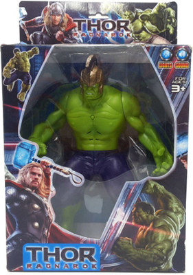 IndusBay Avenger Thor Ragnorok-Gladiator Hulk Action Figure 10 Inches Tall with Light & Sound for Kids(Green)
IndusBay Avenger Thor Ragnorok-Gladiator Hulk Action Figure 10 Inches Tall with Light & Sound for Kids(Green)
