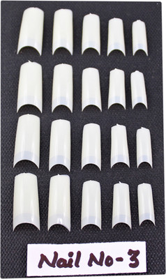 Ear Lobe & Accessories 20 pcs Coffin shaped Nails with Glue(Nail No:3) White(Pack of 20)
Ear Lobe & Accessories 20 pcs Coffin shaped Nails with Glue(Nail No:3) White(Pack of 20)