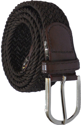 LOOPA Men Casual Brown Fabric Belt
