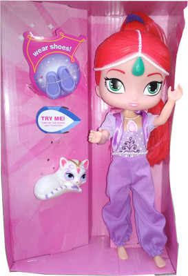 IndusBay Shimmer and Shine Doll Toy 10 Inches Tall with Pet Toy Figure for Girls - Purple(Purple)
IndusBay Shimmer and Shine Doll Toy 10 Inches Tall with Pet Toy Figure for Girls - Purple(Purple)