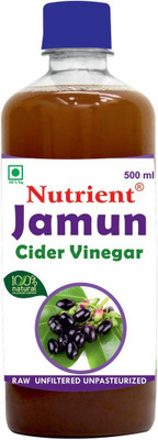 Nutrient Jamun Cider Vinegar ( Raw, Unfiltered, Unpasteurized ) Apple Cider Vinegar(Natural Flavored)
Nutrient Jamun Cider Vinegar ( Raw, Unfiltered, Unpasteurized ) Apple Cider Vinegar(Natural Flavored)