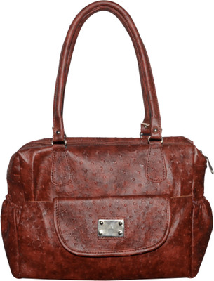 Jovial Hand-held Bag(Brown)
