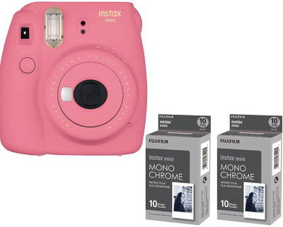Fujifilm Mini 9 Flamingo Pink with The 2 monochrome film ( 20 Shots ) Instant Camera(Pink)
Fujifilm Mini 9 Flamingo Pink with The 2 monochrome film ( 20 Shots ) Instant Camera(Pink)