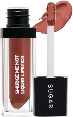 Sugar Smudge me not liquid lipstick with Beauty Blender(37 Hot Apricot)