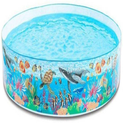 YAMAMA Swimming PooL Latest PVC World Splash Pool - 8 Feet(Blue)