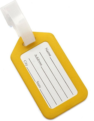 A-Mart™ Premium Plastic Luggage Label/Address Label With Binders Multicolored Pack of 10 Luggage Tag(Black, Red, Blue, White), Black;blue;red;white
A-Mart™ Premium Plastic Luggage Label/Address Label With Binders Multicolored Pack of 10 Luggage Tag(Black, Red, Blue, White), Black;blue;red;white