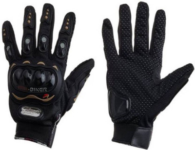 Upbeat Pro Biker Riding Gloves (, Black