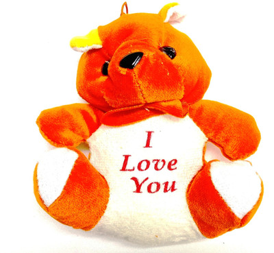 Gift Collection GC Orange coloured love Teddy Bear cartoon stuffed soft toy cum keychain - 12 cm(Orange, White)
Gift Collection GC Orange coloured love Teddy Bear cartoon stuffed soft toy cum keychain - 12 cm(Orange, White)