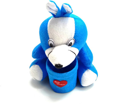 Gift Collection GC Blue coloured Teddy Bear Pen stand cartoon stuffed soft toy - 14 cm(Blue, White)
Gift Collection GC Blue coloured Teddy Bear Pen stand cartoon stuffed soft toy - 14 cm(Blue, White)