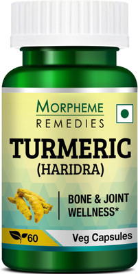 Morpheme Remedies Haridra (Turmeric, Curcuma) 500 mg(60 No)