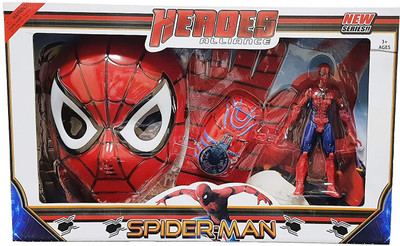 WAMA RETAILS Spider - Man 3 in 1 Avengers Disk Throwing Glove with Mask and Action Figure. (RED Color) for Boys Above 3 Years.(Multicolor)
WAMA RETAILS Spider - Man 3 in 1 Avengers Disk Throwing Glove with Mask and Action Figure. (RED Color) for Boys Above 3 Years.(Multicolor)