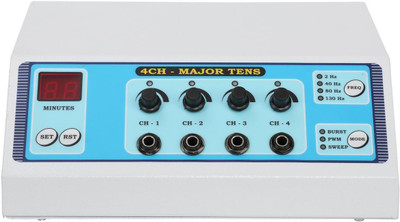 Dr. Bansal's Healthcare Equipments 4 CHANNAL TENS Electrotherapy Electrotherapy Device(DB4CT016)
Dr. Bansal's Healthcare Equipments 4 CHANNAL TENS Electrotherapy Electrotherapy Device(DB4CT016)
