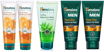 Himalaya Men Power Glow Licorice Face Wash 100ml 2pc Tan removal orange face wash 100ml 2pc Neem Face Wash 100ml 1pc Face Wash(500 ml)
Himalaya Men Power Glow Licorice Face Wash 100ml 2pc Tan removal orange face wash 100ml 2pc Neem Face Wash 100ml 1pc Face Wash(500 ml)