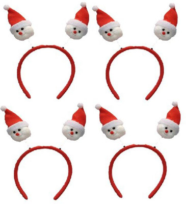 TASHKURST Christmas unisex Snowmen Head Hair Band Christmas decoration Custom Christmas Santa Hair Head Band set of 4 Hair Band(Red)
TASHKURST Christmas unisex Snowmen Head Hair Band Christmas decoration Custom Christmas Santa Hair Head Band set of 4 Hair Band(Red)