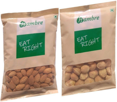 Hambre Dry Fruit Combo, California Almonds, Badam Giri + Dry Apricot, Khumani, 500g (250gx2), Pack of 2 Almonds, Apricots(500 g, Pouch)
Hambre Dry Fruit Combo, California Almonds, Badam Giri + Dry Apricot, Khumani, 500g (250gx2), Pack of 2 Almonds, Apricots(500 g, Pouch)