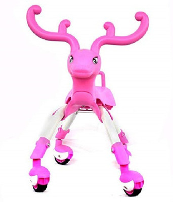 Toy Arena Glide Deer Car Ride On Toy For Toddler Ultimate Foot Fun(Pink)