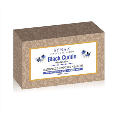 Synaa Black Handmade Soap for Hydrated Glowing Skin, Enriched with (Pack of 2)(200 g, Pack of 2)
Synaa Black Handmade Soap for Hydrated Glowing Skin, Enriched with (Pack of 2)(200 g, Pack of 2)
