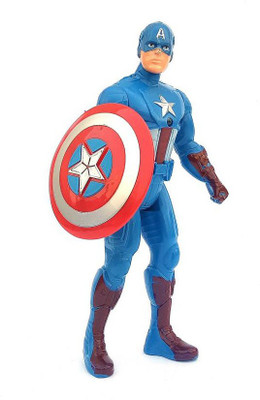 Avengers 2 Age Of Ultron Action Figure Series with LED Light on Chest with Weapons Twist and Move | CAPTAIN AMERICA(Multicolor)
Avengers 2 Age Of Ultron Action Figure Series with LED Light on Chest with Weapons Twist and Move | CAPTAIN AMERICA(Multicolor)