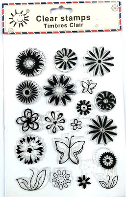 Vardhman Clear Rubber Stamp,Big Flower Design, Used in Textile & Block Printing, Card & Scrap Booking Making
Vardhman Clear Rubber Stamp,Big Flower Design, Used in Textile & Block Printing, Card & Scrap Booking Making