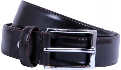 Woods Men Casual, Party, Formal Brown Genuine Leather Belt