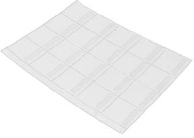 PMW Coin Holder Sheets (2x2-inch) - Each Seets Contains 20 Pockets - Pack of 10 Sheets Coin Bank(White)
PMW Coin Holder Sheets (2x2-inch) - Each Seets Contains 20 Pockets - Pack of 10 Sheets Coin Bank(White)