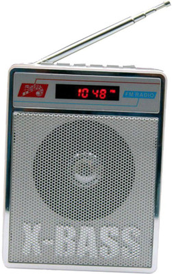 CRETO SL-413 RM113 Portable Fm Radio Supports usb pendrive, aux memory card FM Radio(Silver)
CRETO SL-413 RM113 Portable Fm Radio Supports usb pendrive, aux memory card FM Radio(Silver)