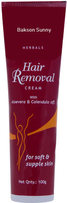 Bakson Sunny Herbal Hair Removal Cream with Aloevera & Calendula Off. For Soft & Supple Skin - 100gm Cream(100)
Bakson Sunny Herbal Hair Removal Cream with Aloevera & Calendula Off. For Soft & Supple Skin - 100gm Cream(100)