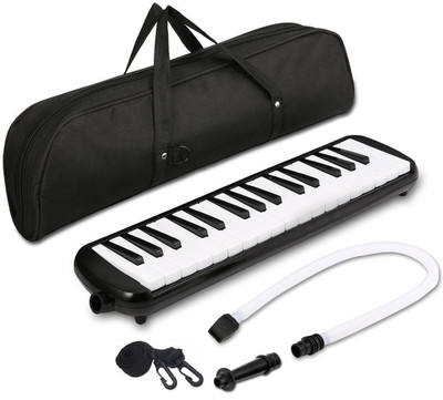 Techtest Melodica Instrument 37 Key Piano Style Melodica , Melodica Keyboard Suitable for Teaching and Playing , With Carrying Case(Black)
Techtest Melodica Instrument 37 Key Piano Style Melodica , Melodica Keyboard Suitable for Teaching and Playing , With Carrying Case(Black)