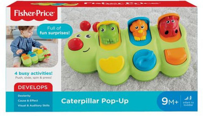 Fisher-Price CATERPILLAR POPUP(Multicolor)