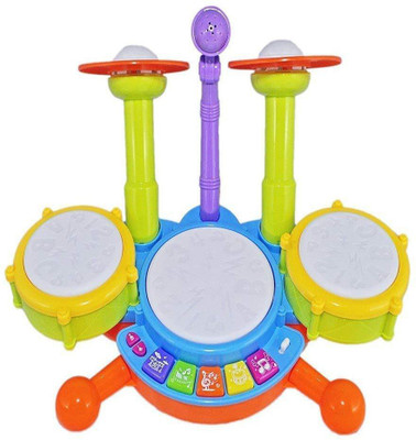 Sajani Drumming Toys for Baby Kids Touch Electronic Drum Set Big with Flashing Lights(Multicolor)
Sajani Drumming Toys for Baby Kids Touch Electronic Drum Set Big with Flashing Lights(Multicolor)